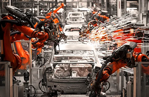 Auto factory