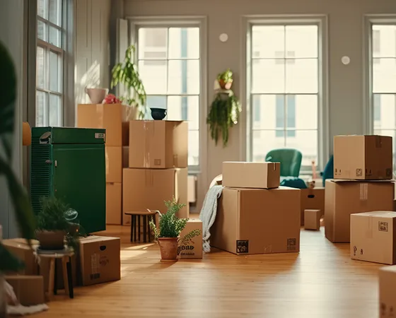 packing and ready to move their vehicle