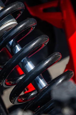 Lifted suspension